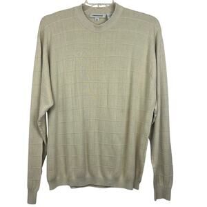 Pronto-Uomo Silk Sweater men’s XXL 100% silk RN number 78987 lightwieght